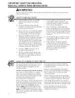 Preview for 2 page of GE AEL06 Series Owner'S Manual And Installation Instructions