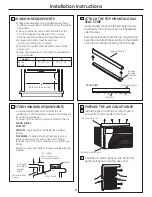 Предварительный просмотр 9 страницы GE AEL06 Series Owner'S Manual And Installation Instructions