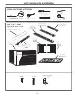 Предварительный просмотр 21 страницы GE AEL08LV Owner'S Manual And Installation Instructions