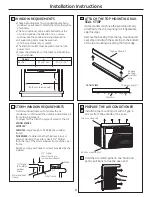 Предварительный просмотр 9 страницы GE AEL08LVW1 Owner'S Manual And Installation Instructions