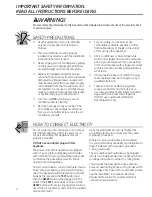 Preview for 2 page of GE AEL10 Series Owner'S Manual And Installation Instructions