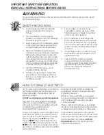 Preview for 2 page of GE AEL14 Series Owner'S Manual And Installation Instructions