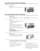 Preview for 6 page of GE AEL25 Series Owner'S Manual And Installation Instructions