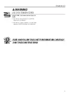 Preview for 3 page of GE AEL25DP Owner'S Manual And Installation Instructions
