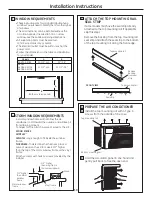 Предварительный просмотр 10 страницы GE AEM0 LX Series Owner'S Manual And Installation Instructions