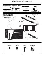 Предварительный просмотр 41 страницы GE AEM05 Series Owner'S Manual And Installation Instructions