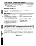 Preview for 16 page of GE AEM05LM Owner'S Manual And Installation Instructions