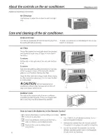 Preview for 6 page of GE AEM06LSQ1 Owner'S Manual And Installation Instructions