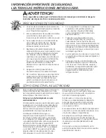 Предварительный просмотр 28 страницы GE AEM08 Series Owner'S Manual And Installation Instructions