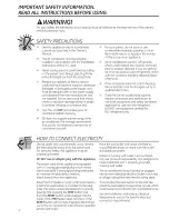 Preview for 2 page of GE AEM08LP Owner'S Manual And Installation Instructions