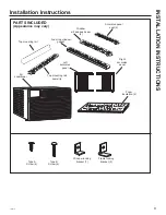 Preview for 9 page of GE AEM08LX Owner'S Manual & Installation Instructions