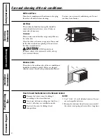 Предварительный просмотр 6 страницы GE AEM10 Series Owner'S Manual And Installation Instructions