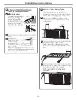 Preview for 11 page of GE AEM12AV Owner'S Manual And Installation Instructions