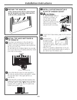 Preview for 10 page of GE AEM12AX Owner'S Manual And Installation Instructions