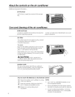 Preview for 6 page of GE AEM18DQQ1 Owner'S Manual And Installation Instructions