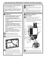 Preview for 45 page of GE AEM24 Series Owner'S Manual And Installation Instructions