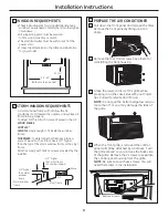 Preview for 9 page of GE AEM24DV Owner'S Manual And Installation Instructions