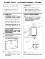 Preview for 13 page of GE AEM2S Series Owner'S Manual And Installation Instructions