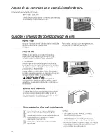 Предварительный просмотр 42 страницы GE AEM2S Series Owner'S Manual And Installation Instructions