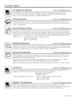 Предварительный просмотр 52 страницы GE AEN08 Series and Owner'S Manual And Installation Instructions