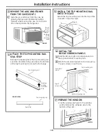 Preview for 10 page of GE AEN08LQ Owner'S Manual & Installation Instructions