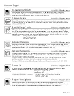 Preview for 52 page of GE AEN08LQ Owner'S Manual & Installation Instructions