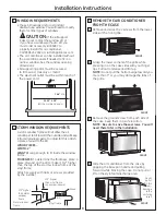 Предварительный просмотр 9 страницы GE AEN10 Series Owner'S Manual And Installation Instructions