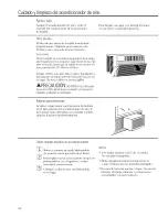 Preview for 42 page of GE AEN12 Series and Owner'S Manual And Installation Instructions