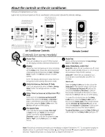 Предварительный просмотр 4 страницы GE AEQ05LP Owner'S Manual And Installation Instructions