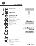 Preview for 1 page of GE AEQ06 Owner'S Manual And Installation Instructions