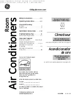 Preview for 1 page of GE AEQ10 and Owner'S Manual