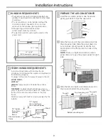 Предварительный просмотр 9 страницы GE AEQ12AN Owner'S Manual And Installation Instructions