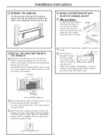 Preview for 10 page of GE AEQ12AN Owner'S Manual And Installation Instructions