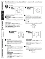 Preview for 6 page of GE AEQ24 Owner'S Manual