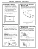 Предварительный просмотр 11 страницы GE AEQ24 Owner'S Manual