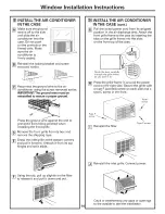 Preview for 14 page of GE AEQ24 Owner'S Manual