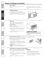 Предварительный просмотр 28 страницы GE AEQ24 Owner'S Manual