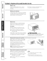 Предварительный просмотр 48 страницы GE AEQ24 Owner'S Manual