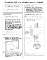 Preview for 13 page of GE AEQ24DQ Owner'S Manual & Installation Instructions