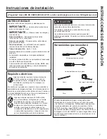 Preview for 23 page of GE AER05 Owner'S Manual And Installation Instructions