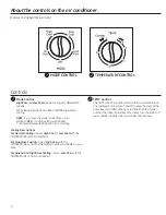 Preview for 4 page of GE AER05LT Owner'S Manual And Installation Instructions