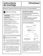 Предварительный просмотр 18 страницы GE AES05 and Owner'S Manual And Installation Instructions