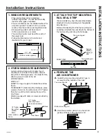 Preview for 9 page of GE AET05LY Owner'S Manual And Installation Instructions