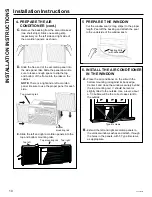 Preview for 10 page of GE AET05LY Owner'S Manual And Installation Instructions