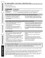 Предварительный просмотр 12 страницы GE AEV05LN Owner'S Manual