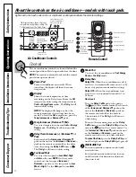 Предварительный просмотр 4 страницы GE AEV24 Owner'S Manual And Installation Instructions