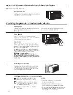 Предварительный просмотр 20 страницы GE AEW06 Series Owner'S Manual And Installation Instructions