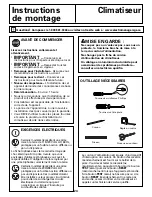 Preview for 24 page of GE AEW06LM Owner'S Manual And Installation Instructions