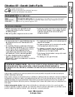 Preview for 31 page of GE AEW06LM Owner'S Manual And Installation Instructions