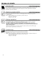 Preview for 32 page of GE AEW06LM Owner'S Manual And Installation Instructions